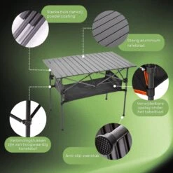 Campingtafel Inklapbaar En Opvouwbaar - Kampeertafel - Lichtgewicht Hittebestendig -Outdoor Camping Winkel 1200x1200 96