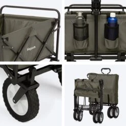 LifeGoods Bolderkar - Opvouwbaar - Draaibare Wielen - 2 Standen - 70KG Draagkracht - Groen 19 LifeGoods Bolderkar - Opvouwbaar - Draaibare Wielen - 2 Standen - 70KG Draagkracht - Groen -Outdoor Camping Winkel 1200x1200 967