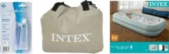 Intex Luchtbed - Kinder Reisbed - 1 Persoons - Slaapgedeelte: B71 X L132 X H10 - Met Reparatieset -Outdoor Camping Winkel 1200x389