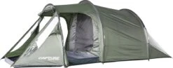 Capture Outdoor, 3-Man XXL Tent "Seikan XTR-3", Voor 3 XXL Personen, 215x400x155cm, DeLuxe Tent En Canvas, "Airflow System", … -Outdoor Camping Winkel 1200x469