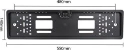 Achteruitrij Camera Met Kentekenplaathouder | Nachtzicht | LED | Waterdicht | Universeel | 6M Verlengkabel -Outdoor Camping Winkel 1200x485 1