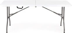Inklapbare Tafel - Opklaptafel - 180x70x73,5 Cm - Wit -Outdoor Camping Winkel 1200x543