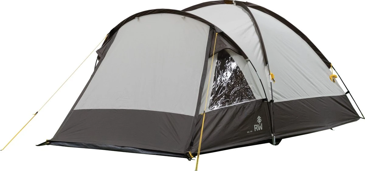 Redwood Bel 190 Trekking Koepel Tent - Grijs - 3 Persoons 4 Redwood Bel 190 Trekking Koepel Tent - Grijs - 3 Persoons - Afbeelding 2