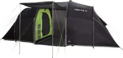 High Peak Tauris 4 Tunneltent - Donkergrijs - 4 Persoons -Outdoor Camping Winkel 1200x569