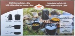 ESSCHERT DESIGN Pannenset Kampvuur - 4 Delig - Outdoor - Metaal 21 ESSCHERT DESIGN Pannenset Kampvuur - 4 Delig - Outdoor - Metaal -Outdoor Camping Winkel 1200x581 13