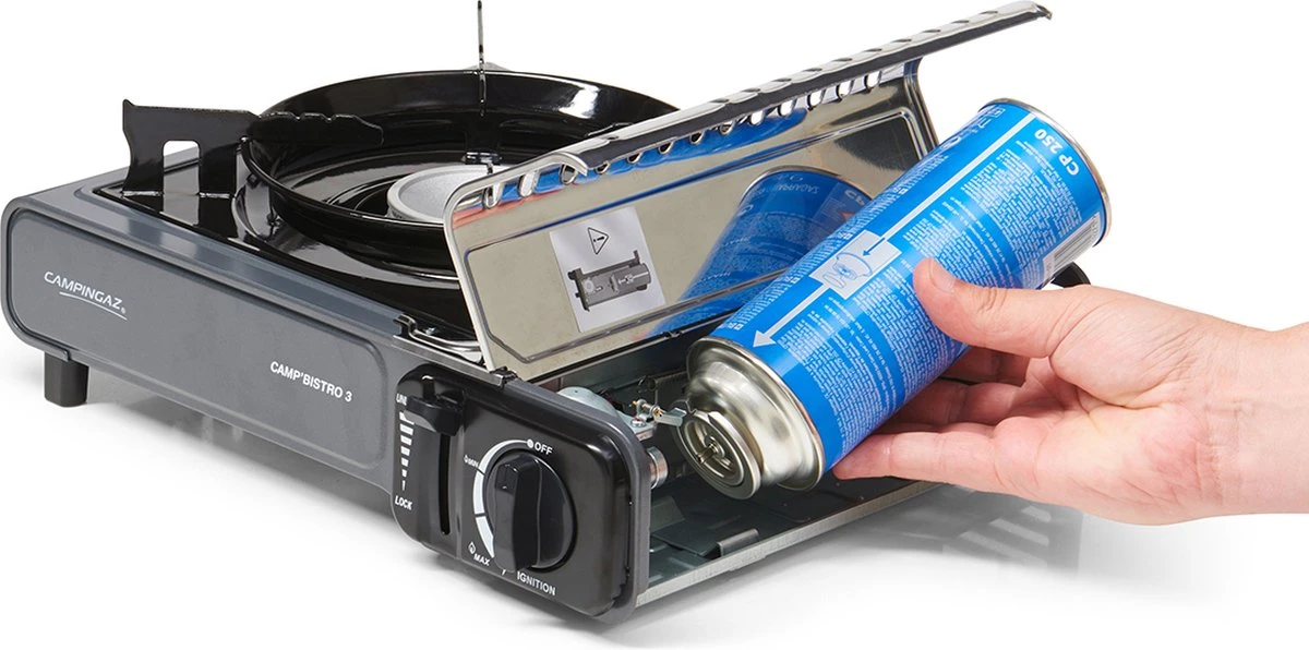 Campingaz Camp Bistro 3 Camping Kooktoestel - 1-pits - 2200 Watt 11 Campingaz Camp Bistro 3 Camping Kooktoestel - 1-pits - 2200 Watt - Afbeelding 9