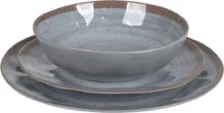 Bo-Camp Servies - Halo - 12-delig - Grijs -Outdoor Camping Winkel 1200x606 1