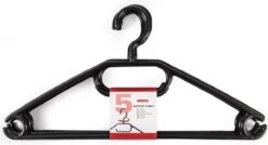 Merkloos Set Van Mobiele Opvouwbare Kledingkast Met Blauwe Hoes 160 Cm En 5x Plastic Kledinghangers Zwart -Outdoor Camping Winkel 1200x651 1