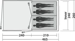 Easy Camp Tunneltent 4-persoons Galaxy 400 Staalgrijs En Blauw -Outdoor Camping Winkel 1200x667 2