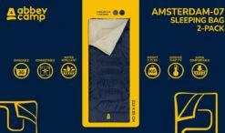 Abbey Camp Slaapzak Amsterdam - 2-pack - Dekenmodel - 210 X 85 Cm - Marine 15 Abbey Camp Slaapzak Amsterdam - 2-pack - Dekenmodel - 210 X 85 Cm - Marine -Outdoor Camping Winkel 1200x711 4