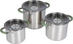 Bo-Camp - Pannenset - Elan Plus - 3-Delig - RVS -Outdoor Camping Winkel 1200x726 2