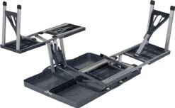Bo-Camp Picknicktafel - Basic - Inklapbaar - Grijs -Outdoor Camping Winkel 1200x740