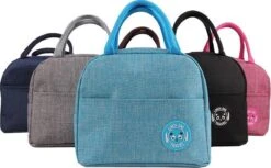 Koeltas - Lunchtas - Volwassenen En Kinderen - Compact & Handig: Zomer - Picknick -School - Lunch - Werk - Klassiek Zwart -Outdoor Camping Winkel 1200x741 1