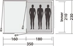 Easy Camp Tent Galaxy 300 3-persoons Rustiekgroen -Outdoor Camping Winkel 1200x746 1