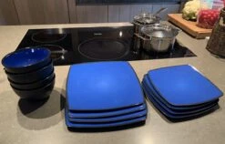 Camping Servies - 12 Delig – 100% Melamine Servies Set – Campingservies – Melamine Servies - Blue Ocean -Outdoor Camping Winkel 1200x766 3