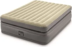 Intex Prime Comfort - Luchtbed - 2-Persoons - 152x203x51 Cm (BxLxH) - Grijs - Met Ingebouwde Motorpomp -Outdoor Camping Winkel 1200x792 3