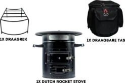 Dutch Rocket Stove - Rocket Stove - Kooktoestel Op Houtvuur - Met Draagtas - Dutch Oven -Outdoor Camping Winkel 1200x793 7