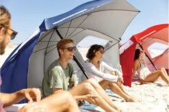 Sport-Brella - Premiere Strandtent - Windscherm - Tochtscherm - Tochtscherm - Stormparaplu - Zonnescherml - Blauw -Outdoor Camping Winkel 1200x795 6