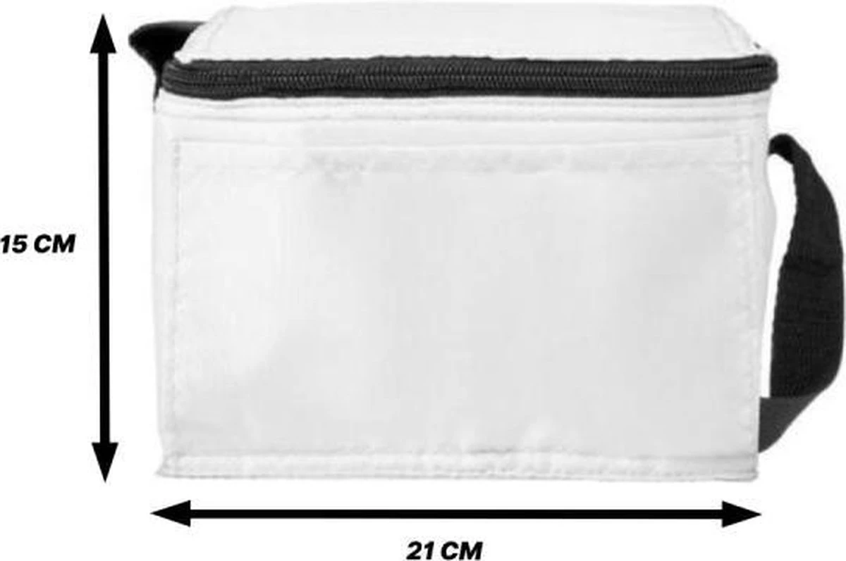 Koeltas - Mini Koeltas - Geschikt Voor 6 Blikjes - Compact Koeltas + 2 Koelelementen - Rheme 5 Koeltas - Mini Koeltas - Geschikt Voor 6 Blikjes - Compact Koeltas + 2 Koelelementen - Rheme - Afbeelding 3