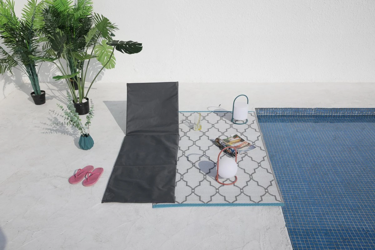 Intimo Strandmat - 2 Stuks - Grijs - 100x51x41cm 8 Intimo Strandmat - 2 Stuks - Grijs - 100x51x41cm - Afbeelding 6