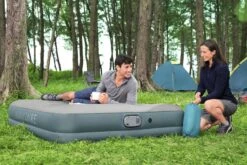 Bestway Luchtbed - 2 Personen - PVC/Polyester - Ingebouwde Oplaadbare Pomp - Fortech™ Materiaal - I-Beam Constructie - Ingebouwd Kussen -Outdoor Camping Winkel 1200x800 118
