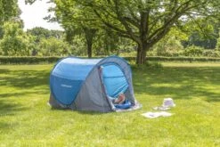 Dunlop Pop Up Tent 220 X 120 X 90 Cm - Grijs/ Blauw - 1 Persoons -Outdoor Camping Winkel 1200x800 33