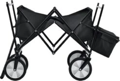 Rijoka Opvouwbare Bolderkar/Bolderwagen | Met Dakje En Draagtas | Zwart -Outdoor Camping Winkel 1200x811 4