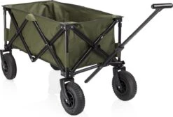 Campart Bolderkar HC-0915 - Opvouwbaar - Bolderwagen Met Stevig Harmonicaframe - Inclusief Opbergtas En Bodemplaat - Groen -Outdoor Camping Winkel 1200x814 5