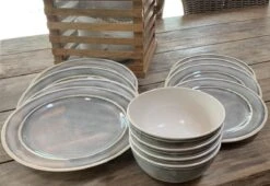 RJRQuality Camping Servies - 12 Delig – 100% Melamine Servies Set – Campingservies – Melamine Borden -Outdoor Camping Winkel 1200x824 3