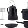 ESSCHERT DESIGN Pannenset Kampvuur - 4 Delig - Outdoor - Metaal -Outdoor Camping Winkel 1200x836 3