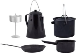 ESSCHERT DESIGN Pannenset Kampvuur - 4 Delig - Outdoor - Metaal 33 ESSCHERT DESIGN Pannenset Kampvuur - 4 Delig - Outdoor - Metaal -Outdoor Camping Winkel 1200x837 1