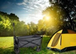Hoogwaardige Bolderkar Opvouwbaar - Antraciet - Kinderen - Baby - Opslagkar - Bolderwagen - Tuinkar - Bolderkarren -Outdoor Camping Winkel 1200x844 2