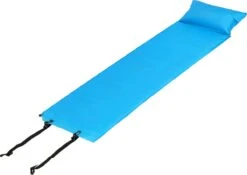 Springos Slaapmat | Zelfopblazend | 186 Cm | Inclusief Hoes & Hoofdkussen | Lichtblauw -Outdoor Camping Winkel 1200x848 10