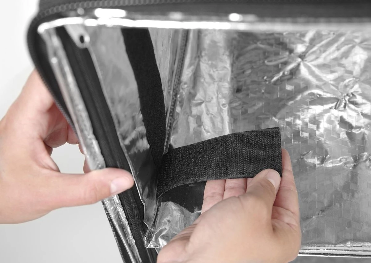 Hendi Pizza & Voedsel Bezorgrugtas Geïsoleerd - 41x41x(H)49cm 7 Hendi Pizza & Voedsel Bezorgrugtas Geïsoleerd - 41x41x(H)49cm - Afbeelding 5