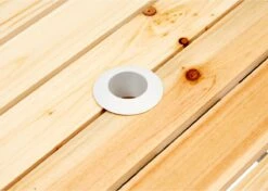 CAMPZ Fir Wood Picknicktafel, Bruin/grijs -Outdoor Camping Winkel 1200x855