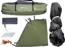 Pro-Tec Tent Nybro Automatisch 240x205x140 Cm Donkergroen -Outdoor Camping Winkel 1200x866 2