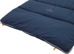 NOMAD® Brisbane Slaapzak | 205x80cm Blauw | Lichtgewicht & Kwalitatief | Dekenmodel Slaapzak | Incl Hoes -Outdoor Camping Winkel 1200x883