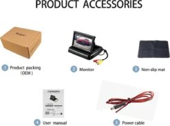 Yoelbaer Draagbare Display 4.3 Inch Color LCD TFT Monitor -Outdoor Camping Winkel 1200x888 2