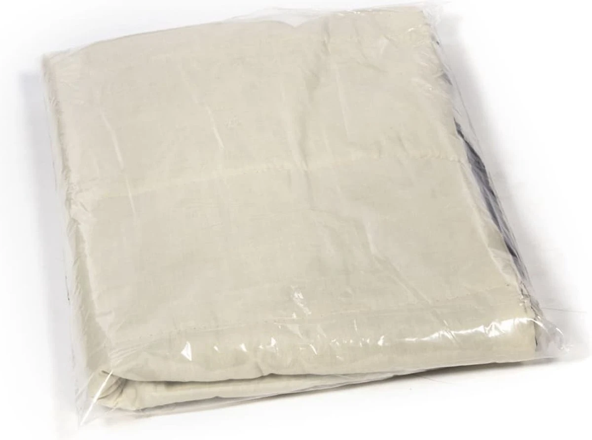 DERYAN Slaapmat Baby Luxe Katoen Crèmekleurig 4 DERYAN Slaapmat Baby Luxe Katoen Crèmekleurig - Afbeelding 2