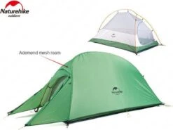 Cloud Up 1 Upgraded - Naturehike® - 1 Persoons Tent - Lichtgewicht Tent - Incl. Grondzeil - 210T 3000mm - Outdoor - Waterdicht - Hiking & Wandelen -Outdoor Camping Winkel 1200x897 1