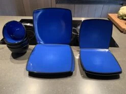 Camping Servies - 12 Delig – 100% Melamine Servies Set – Campingservies – Melamine Servies - Blue Ocean -Outdoor Camping Winkel 1200x900 64