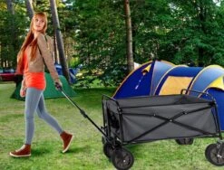 Hoogwaardige Bolderkar Opvouwbaar - Antraciet - Kinderen - Baby - Opslagkar - Bolderwagen - Tuinkar - Bolderkarren -Outdoor Camping Winkel 1200x913 1