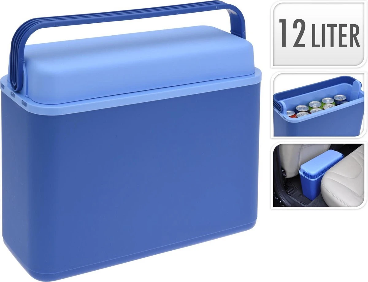 Merkloos Koelbox 12 Liter | Blauw 3 Merkloos Koelbox 12 Liter | Blauw