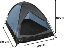 Orange85 Tent - 1 Persoons - Festivaltent - Blauw - Glow In The Dark - 200x120x100 Cm - Polyester -Outdoor Camping Winkel 1200x925 1