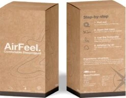 AirFeel Lichtgewicht Opsblaasbaar Slaapmatje - Ingebouwde Pomp En Kussen - 196 X 60 X 6 Cm - Orange -Outdoor Camping Winkel 1200x928 4