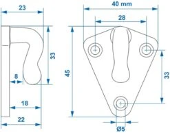 PROPLUS Pro Plus Haak - Touwhaak - Metaal - 40 X 45 Mm - 20 Stuks -Outdoor Camping Winkel 1200x942 6