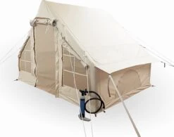 Opblaasbare Vier Persoons Tent Beige 300x200x210 Cm 26 Opblaasbare Vier Persoons Tent Beige 300x200x210 Cm -Outdoor Camping Winkel 1200x946