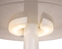 Keter Coolbar Partytafel – Lichtgevend - 49,5x49,5x57cm - Wit -Outdoor Camping Winkel 1200x947