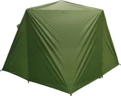 FisherPro Karpertent Met Stormcover – Vistent – Tent - Bescherming Tegen Zon En Wind – 100% Waterdichte Stormhoes – Met Handige Meeneemtas – Ook Geschikt Als Strandtent Of Festivaltent – Extra Veiligheid En Warmte Door Stormcover -Outdoor Camping Winkel 1200x953 1