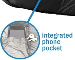 HikeMeister Mummy Slaapzak 1600 Gram - Kamperen - Zwart - Ca. 220 X 80 Cm - Met Binnenzak - Comfortzone: 0-15 Graden - Draagtas -Outdoor Camping Winkel 1200x964 1